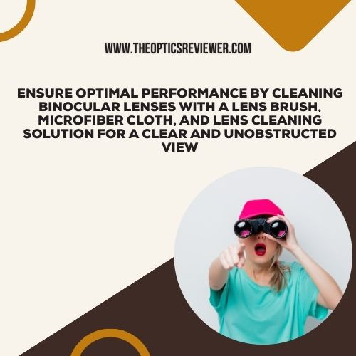 How to Clean Binoculars
